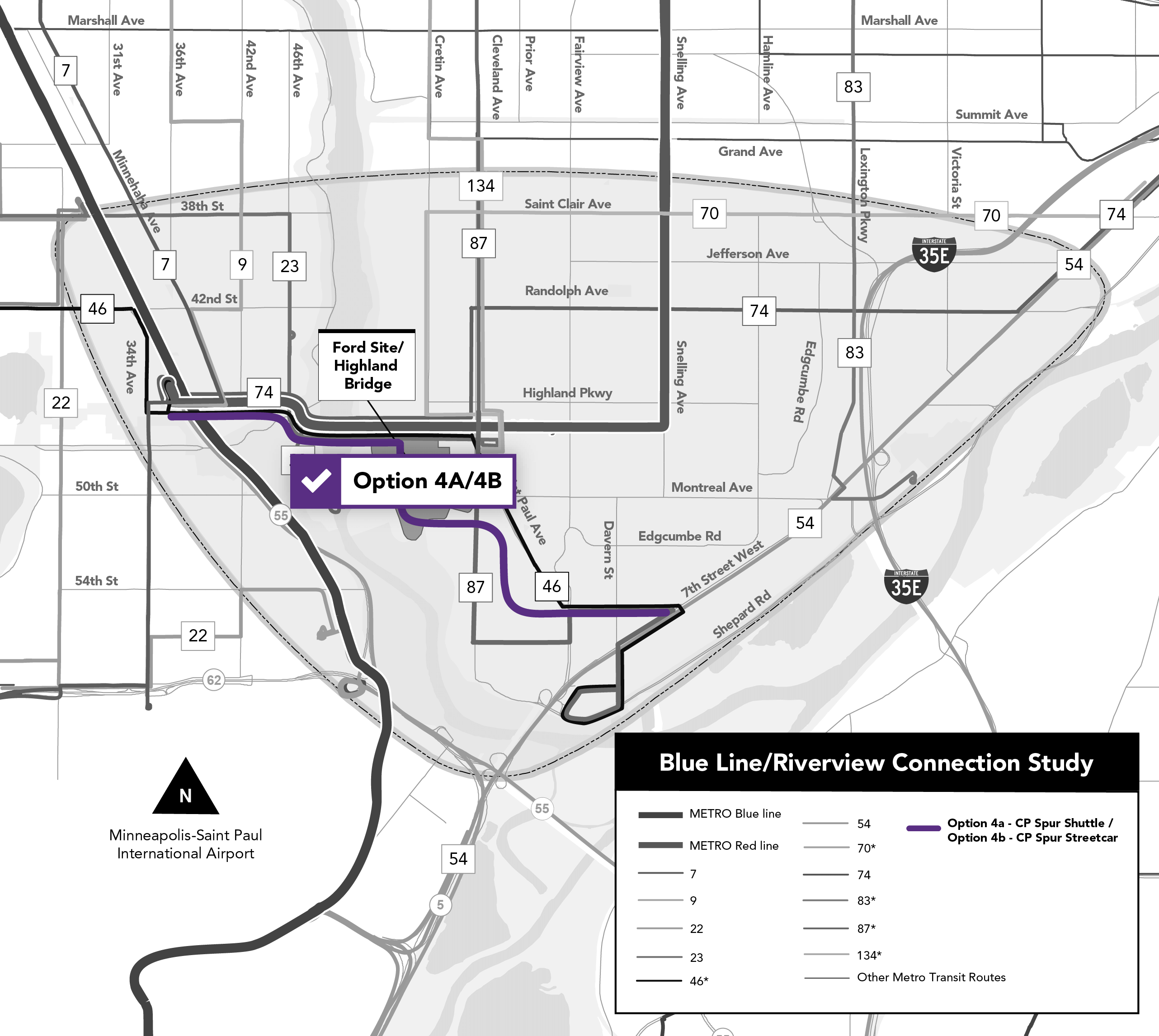 High-level study area map