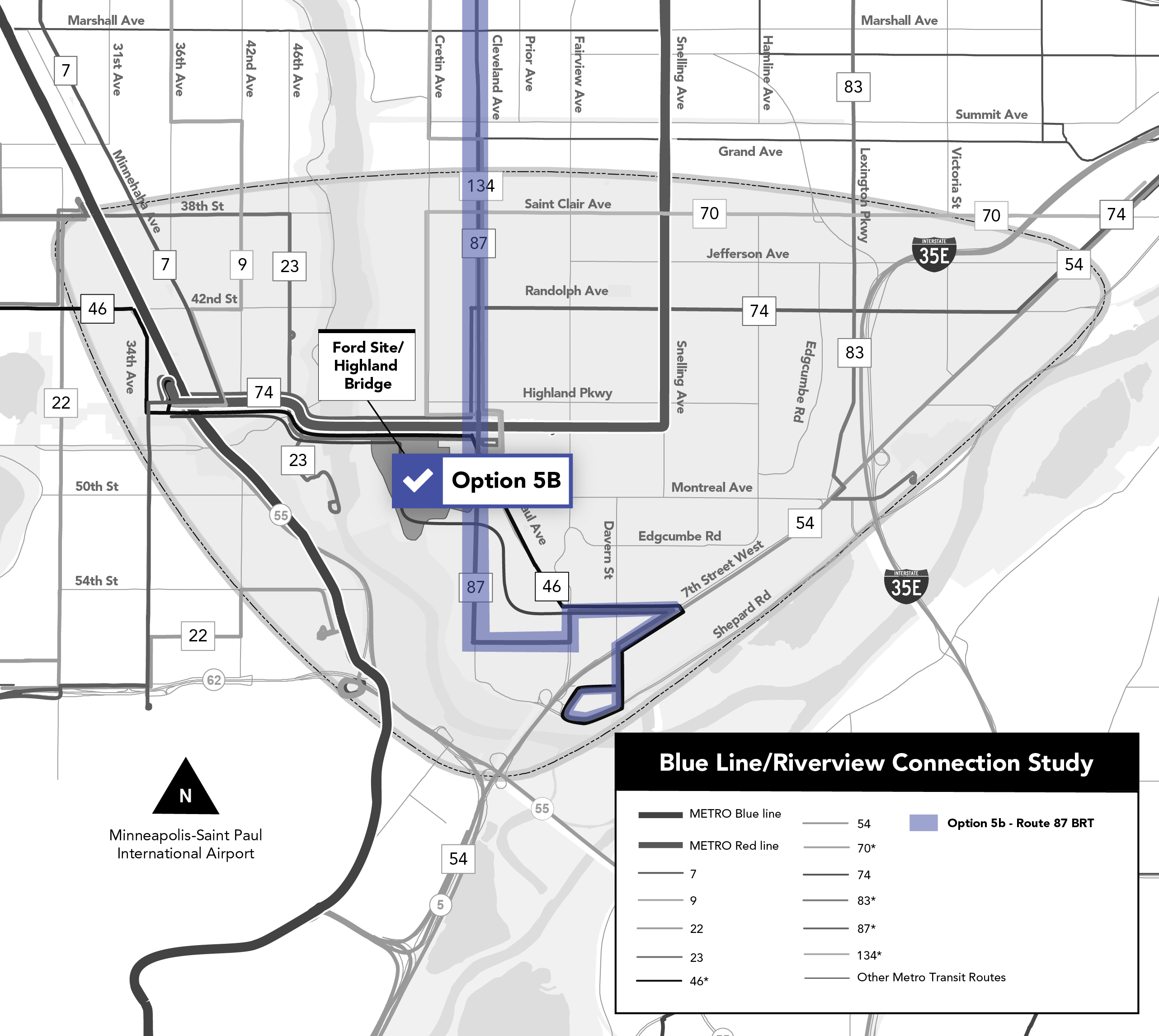 High-level study area map